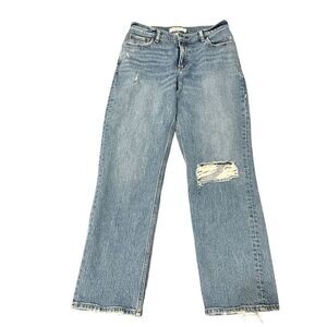 Abercrombie & Fitch Curve Love The 90's straight low rise 27 Short
